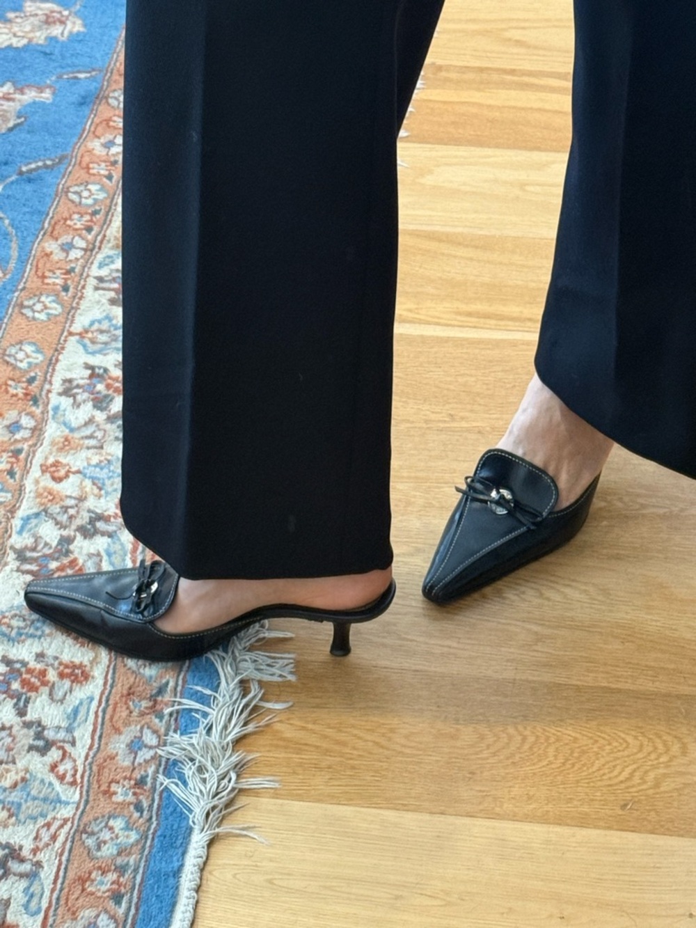 Cole Haan heeled mules - Picture 4 of 7